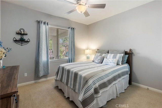 28233 Millstream Ct, Menifee, CA 92585 - bedroom featuring light colored carpet and a ceiling fan