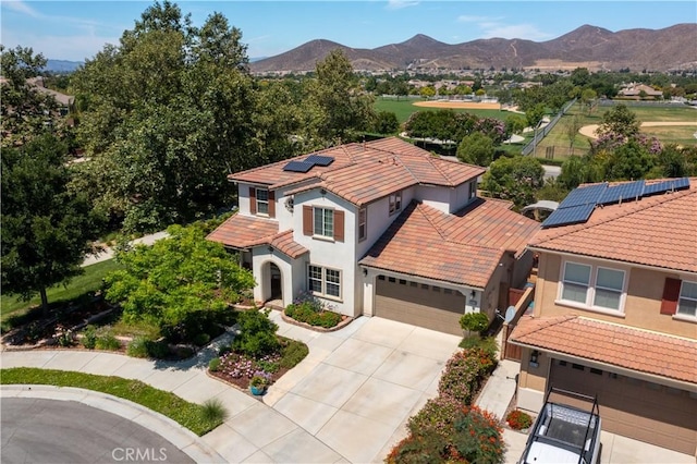 28233 Millstream Ct, Menifee, CA 92585 - drone / aerial view of a mountain backdrop