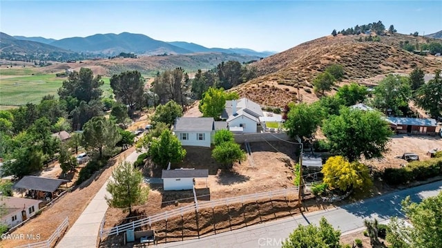 40505 90th St W, Palmdale, CA 93551 - drone / aerial view of a mountainous background