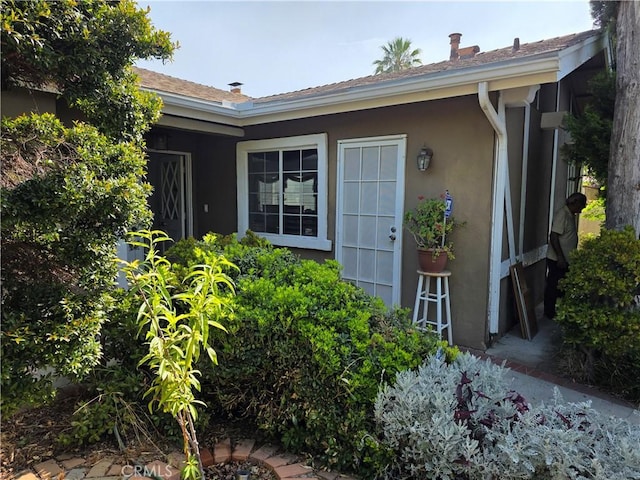 15901 Lassen St, North Hills, CA 91343 - property entrance featuring stucco siding