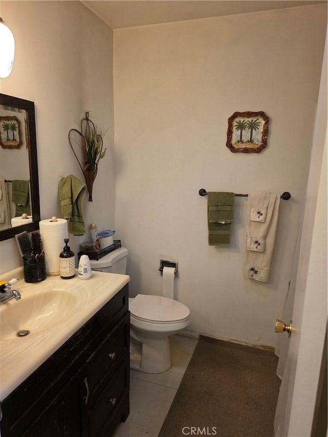 15901 Lassen St, North Hills, CA 91343 - bathroom featuring vanity and tile patterned floors