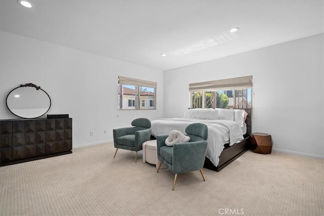18330 Hanan Ct, Tarzana, CA 91356 - bedroom featuring carpet flooring and recessed lighting
