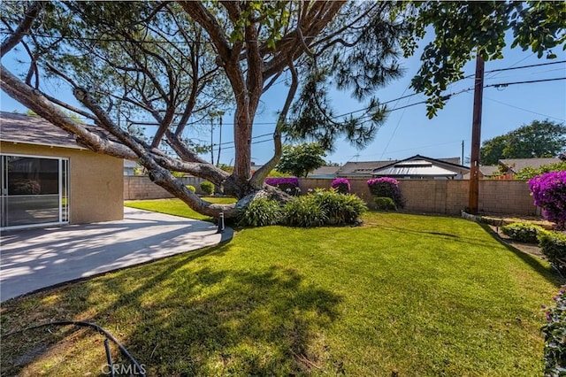 625 S Valley St, Anaheim, CA 92804 - fenced backyard featuring a patio
