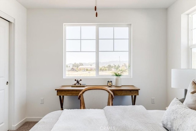 3802 Ranch House Rd Unit 102, San Luis Obispo, CA 93401 - carpeted bedroom featuring baseboards