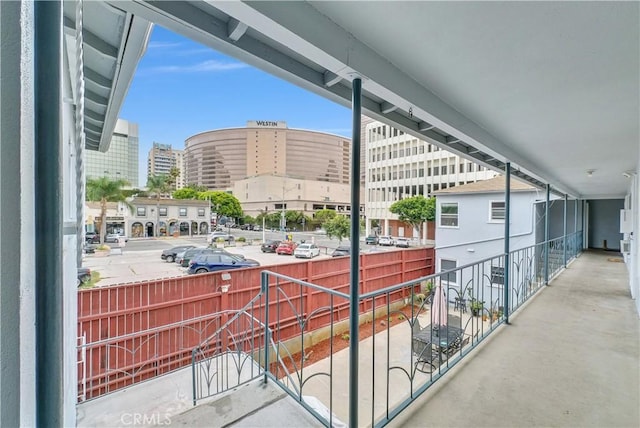 122 Elm Ave Unit 9, Long Beach, CA 90802 - balcony featuring a view of city