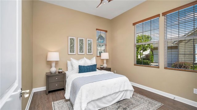 126 Luneta Ln, Rancho Mission Viejo, CA 92694 - bedroom with wood finished floors and a ceiling fan