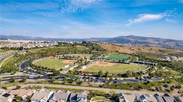 126 Luneta Ln, Rancho Mission Viejo, CA 92694 - aerial view of property's location featuring mountains and nearby suburban area