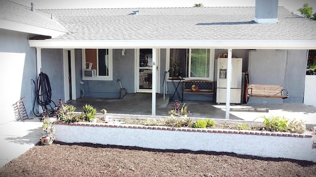 101 Lancer Ave, Oceanside, CA 92058 - property entrance with roof with shingles and stucco siding