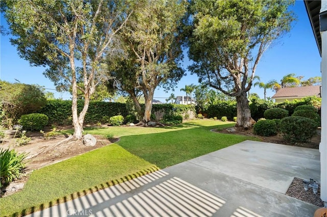 20371 Allport Ln, Huntington Beach, CA 92646 - view of grassy yard featuring a patio area