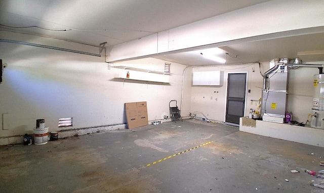 5312 Caminito Cachorro, San Diego, CA 92105 - garage with water heater and heating unit