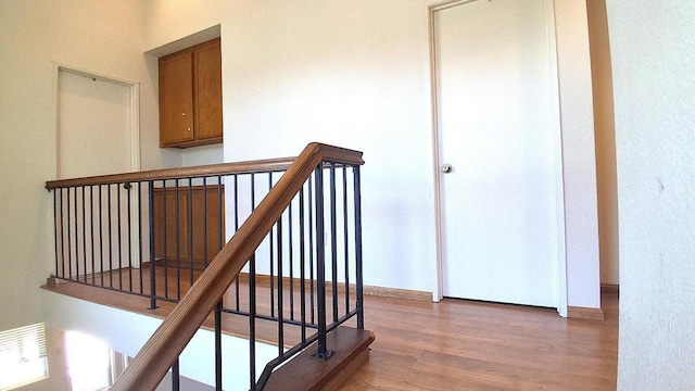 5312 Caminito Cachorro, San Diego, CA 92105 - stairs featuring wood finished floors and baseboards