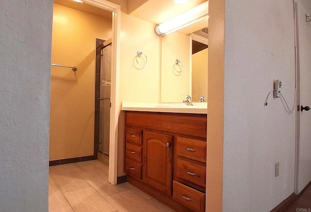 5312 Caminito Cachorro, San Diego, CA 92105 - bathroom with vanity and a shower