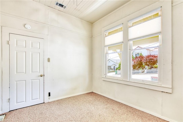 128 N Mason St, Arroyo Grande, CA 93420 - empty room with carpet flooring and a smoke detector