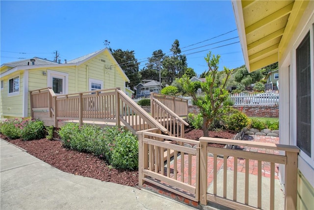 128 N Mason St, Arroyo Grande, CA 93420 - deck with stairs