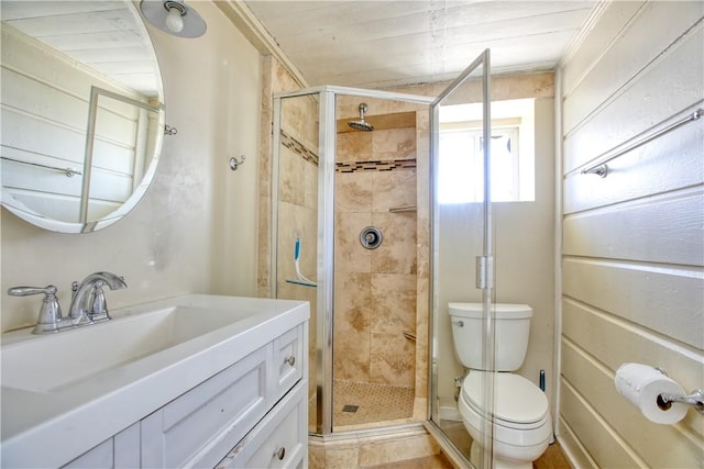 128 N Mason St, Arroyo Grande, CA 93420 - full bath featuring a shower stall and vanity