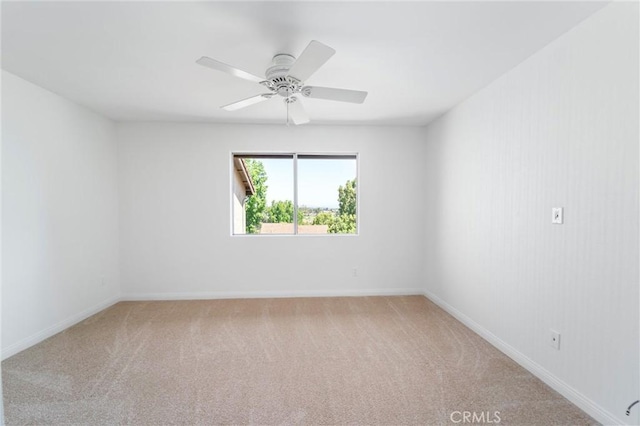 17430 Plaza Otonal, San Diego, CA 92128 - spare room featuring light colored carpet and ceiling fan