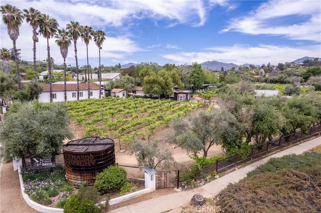 17430 Plaza Otonal, San Diego, CA 92128 - view of yard with a mountain view