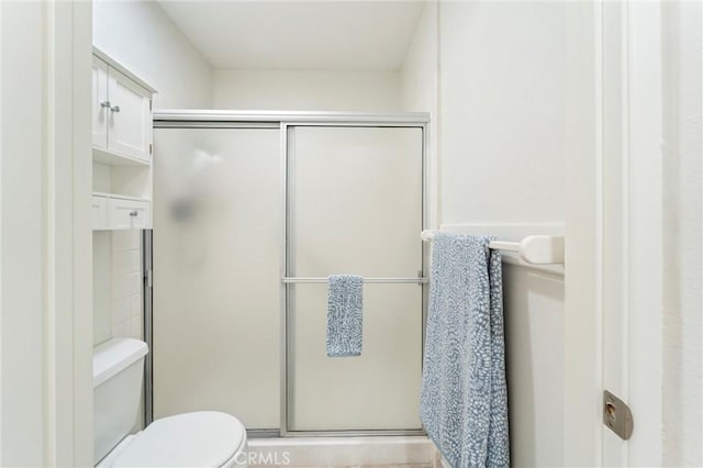 17430 Plaza Otonal, San Diego, CA 92128 - bathroom featuring toilet and a stall shower