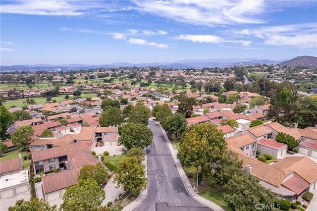 17430 Plaza Otonal, San Diego, CA 92128 - aerial perspective of suburban area with mountains