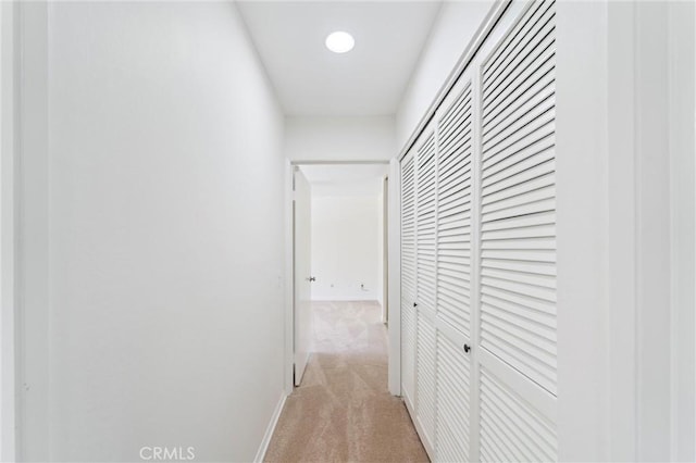 17430 Plaza Otonal, San Diego, CA 92128 - hallway with light carpet and baseboards