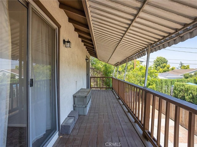 334 N Lomita St, Burbank, CA 91506 - view of wooden terrace