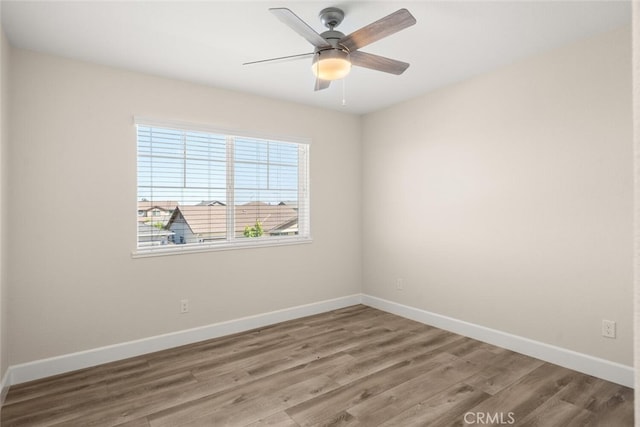 27 Bentwater Loop, Chico, CA 95973 - spare room with light wood-type flooring and ceiling fan