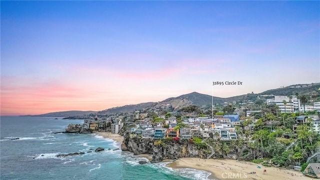 31895 Circle Dr, Laguna Beach, CA 92651 - water view with local beach and mountains