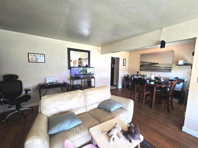 835 Corvina St, Imperial Beach, CA 91932 - living area featuring wood finished floors and baseboards