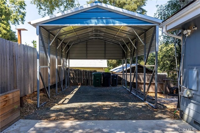 4955 Arizona Ave, Atascadero, CA 93422 - view of car parking featuring a detached carport and driveway
