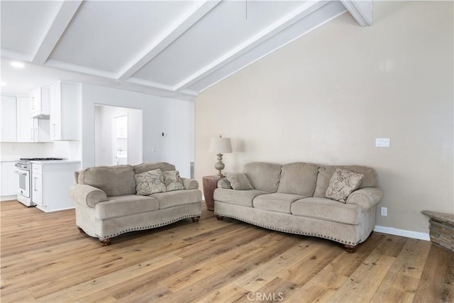 4955 Arizona Ave, Atascadero, CA 93422 - living area featuring light wood-style floors and baseboards