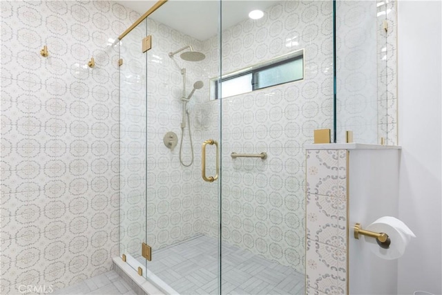 4955 Arizona Ave, Atascadero, CA 93422 - full bathroom featuring a stall shower
