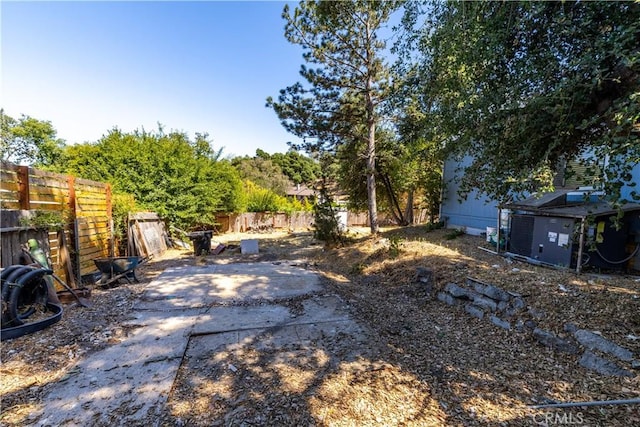 4955 Arizona Ave, Atascadero, CA 93422 - fenced backyard with a patio area