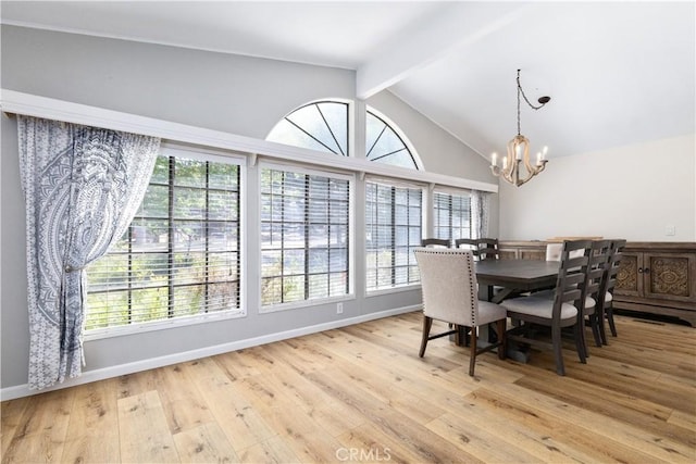 4955 Arizona Ave, Atascadero, CA 93422 - dining space with a chandelier and wood finished floors