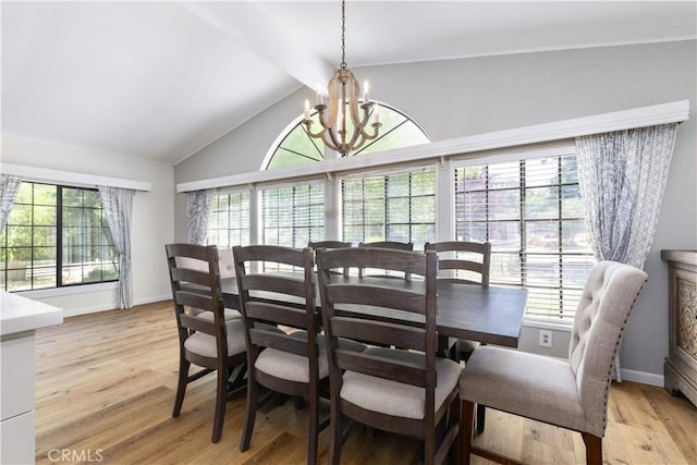 4955 Arizona Ave, Atascadero, CA 93422 - dining room featuring a chandelier and light wood-style floors