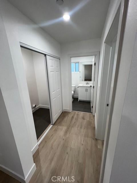 1217 E 22nd St, Los Angeles, CA 90011 - hall with wood finished floors