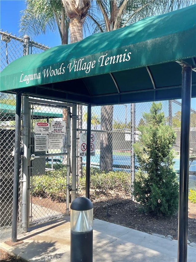 3463 Bahia Blanca W Unit B, Laguna Woods, CA 92637 - view of community featuring a gate