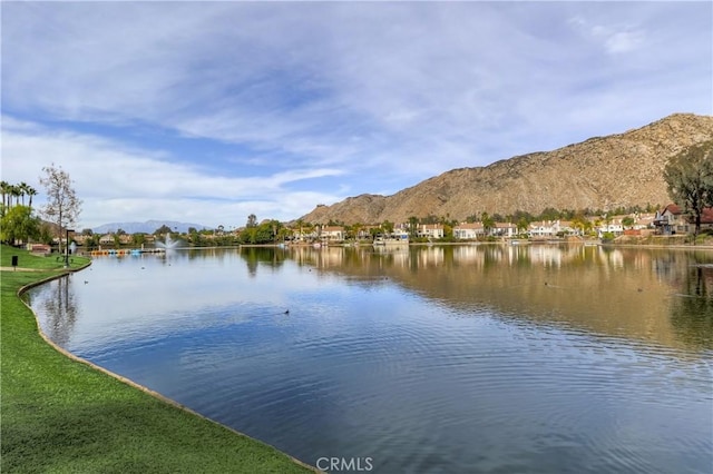 24538 Meadow Grass Way, Moreno Valley, CA 92557 - water view with mountains