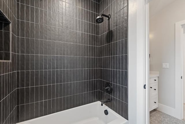 3586 Garfield St, Carlsbad, CA 92008 - full bathroom featuring vanity and shower / bath combination