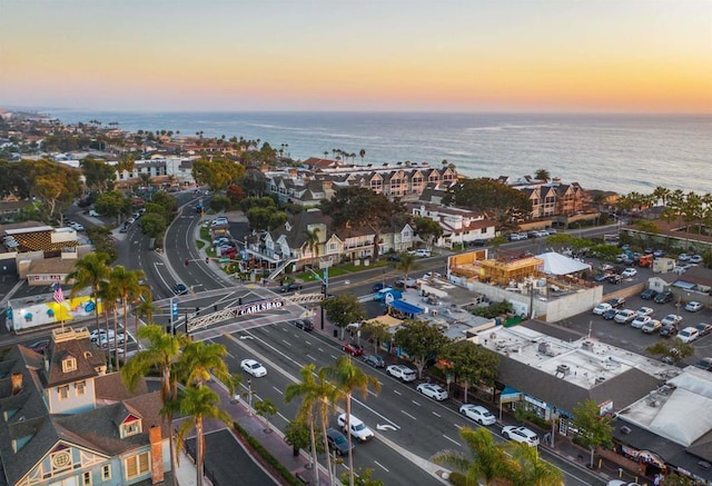 3586 Garfield St, Carlsbad, CA 92008 - aerial view at dusk of a water view
