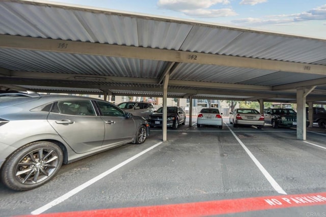 6354 Rancho Mission Rd Unit 517, San Diego, CA 92108 - view of covered parking lot