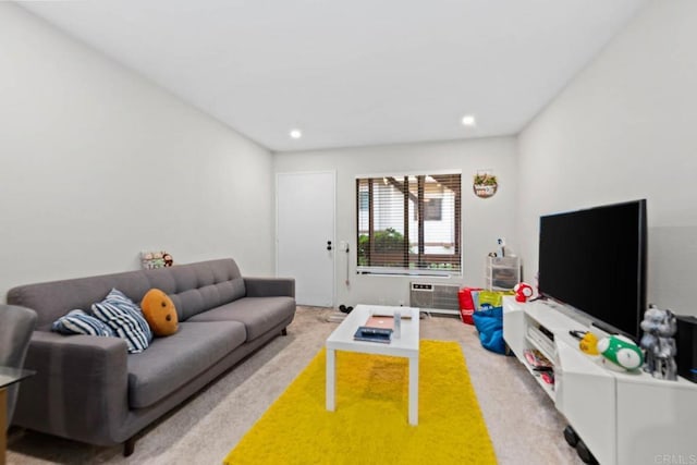 6354 Rancho Mission Rd Unit 517, San Diego, CA 92108 - living area featuring carpet and recessed lighting