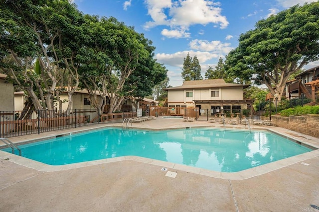 6354 Rancho Mission Rd Unit 517, San Diego, CA 92108 - community pool with a patio