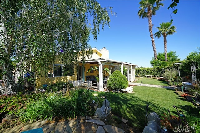 27768 Crookshank Dr, Saugus, CA 91350 - view of grassy yard