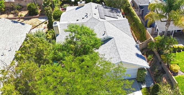 27768 Crookshank Dr, Saugus, CA 91350 - view from above of property