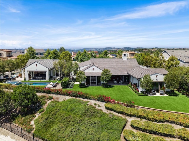 30 Catalina Vista Rd, Ladera Ranch, CA 92694 - aerial perspective of suburban area with a pool