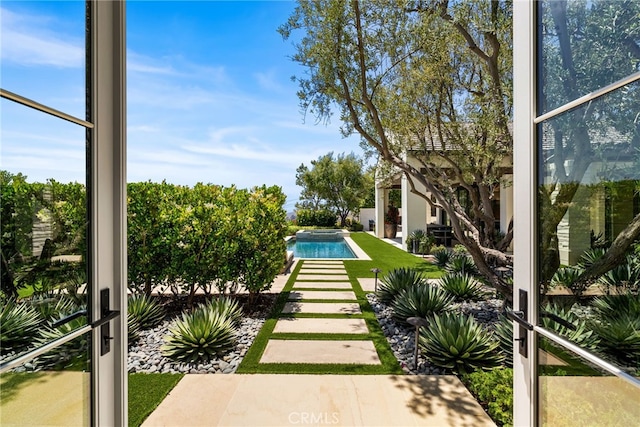 30 Catalina Vista Rd, Ladera Ranch, CA 92694 - view of yard with an outdoor pool and a patio
