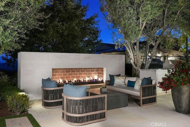 30 Catalina Vista Rd, Ladera Ranch, CA 92694 - view of patio / terrace with grilling area and an outdoor living space with a fire pit