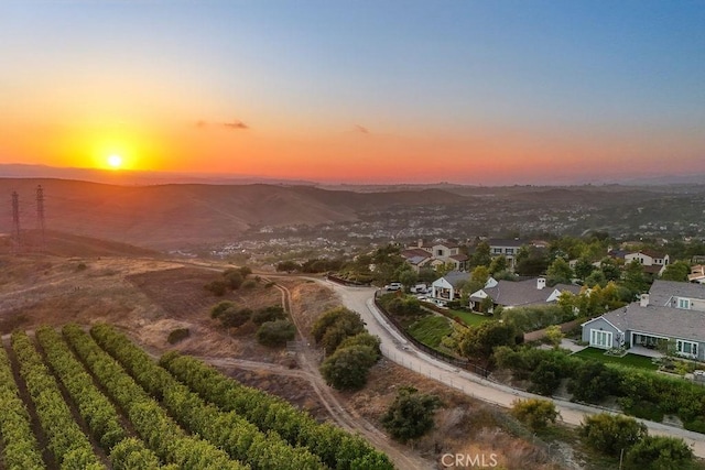 30 Catalina Vista Rd, Ladera Ranch, CA 92694 - aerial view at dusk of a residential view