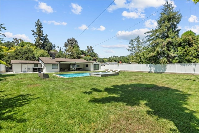 16810 Adlon Rd, Encino, CA 91436 - rear view of house with a fenced backyard