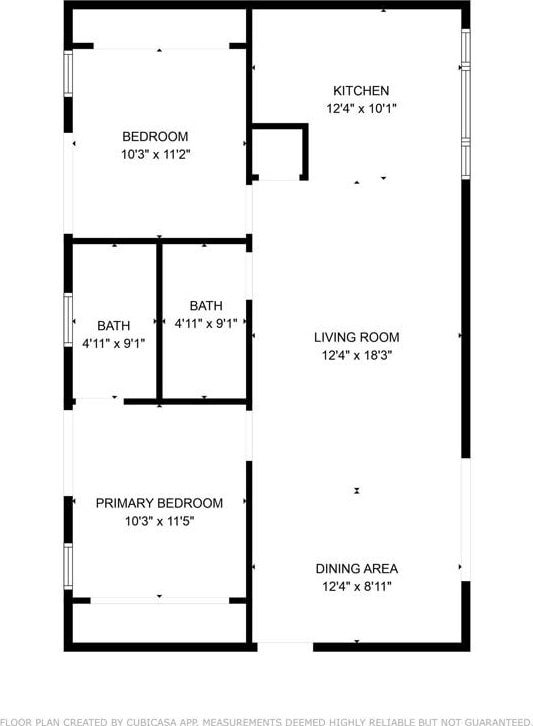 308 Sunset Dr Unit A, Encinitas, CA 92024 - view of floor plan / room layout